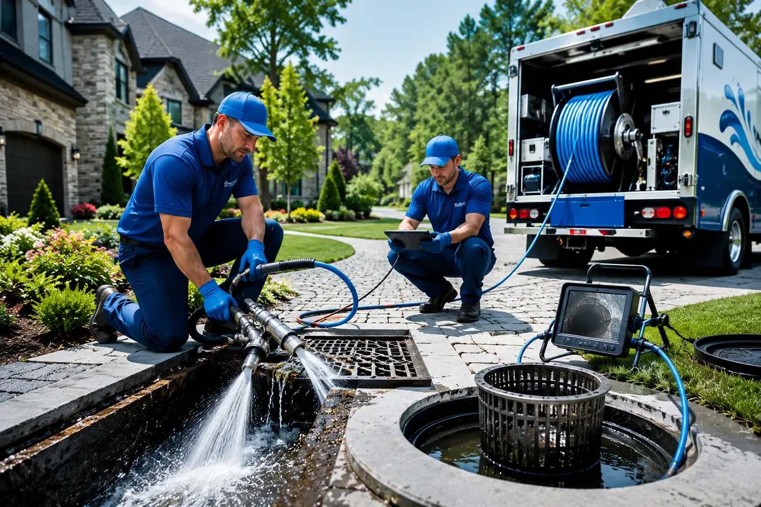 Local outdoor drain cleaning professionals in Firebaugh, CA